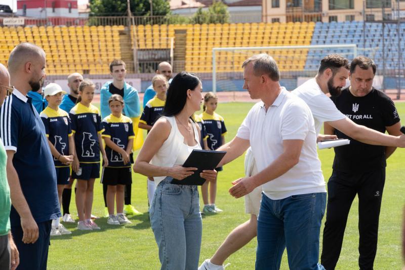 Матч пам?яті Героя України Анатолія Тегзи відбувся на стадіоні «Авангард» в Ужгороді
