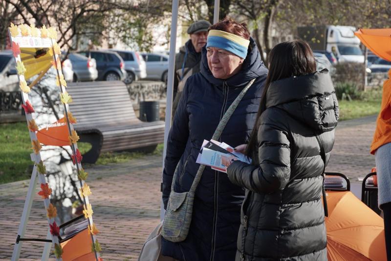 Просвітницька кампанія «Не мовчи. Ти маєш право на захист» відбулася в Ужгороді