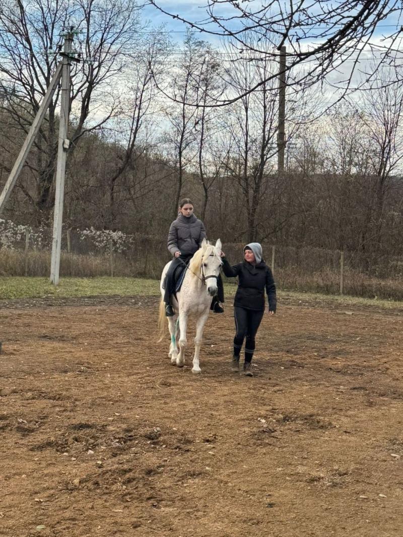 Ужгородські ветерани взяли участь у реабілітаційному інтенсиві з іпотерапії