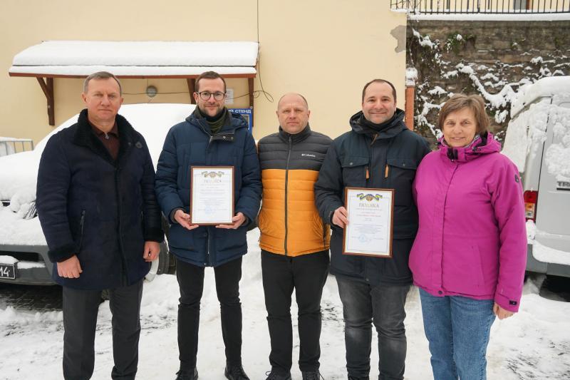 За підтримку ЗСУ: чеським науковцям вручили подяки Ужгородської міської ради