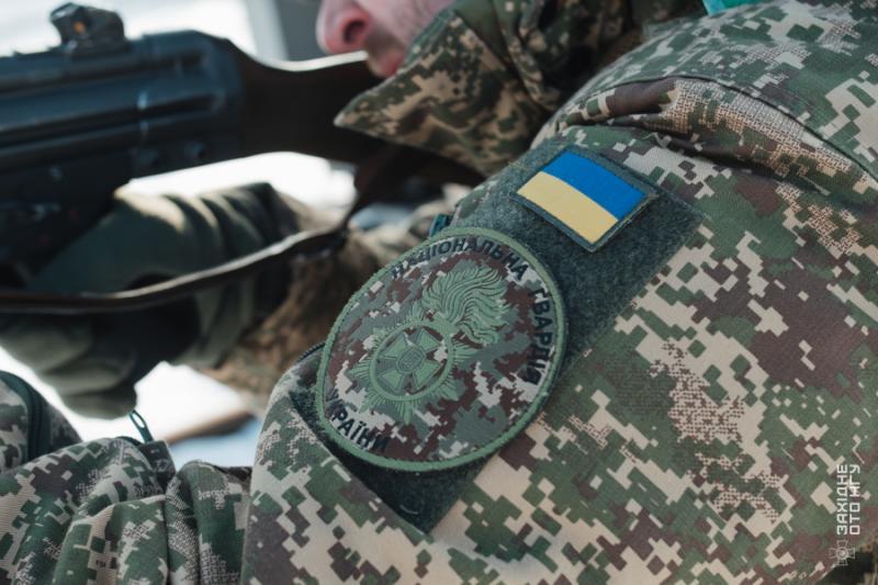 Холод не перешкода: закарпатські гвардійці тренуються за будь-якої погоди