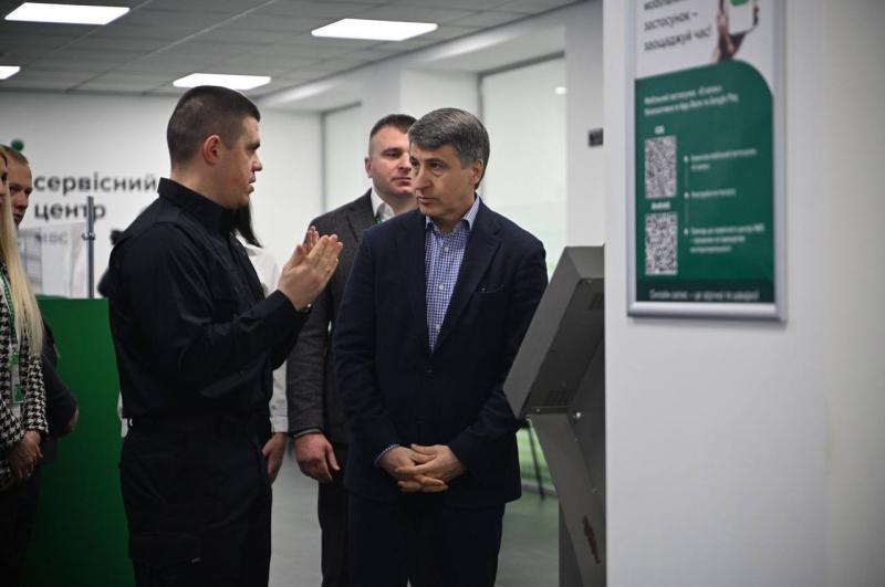 У Кам’янській територіальній громаді сьогодні відкрили оновлений сервісний центр МВС