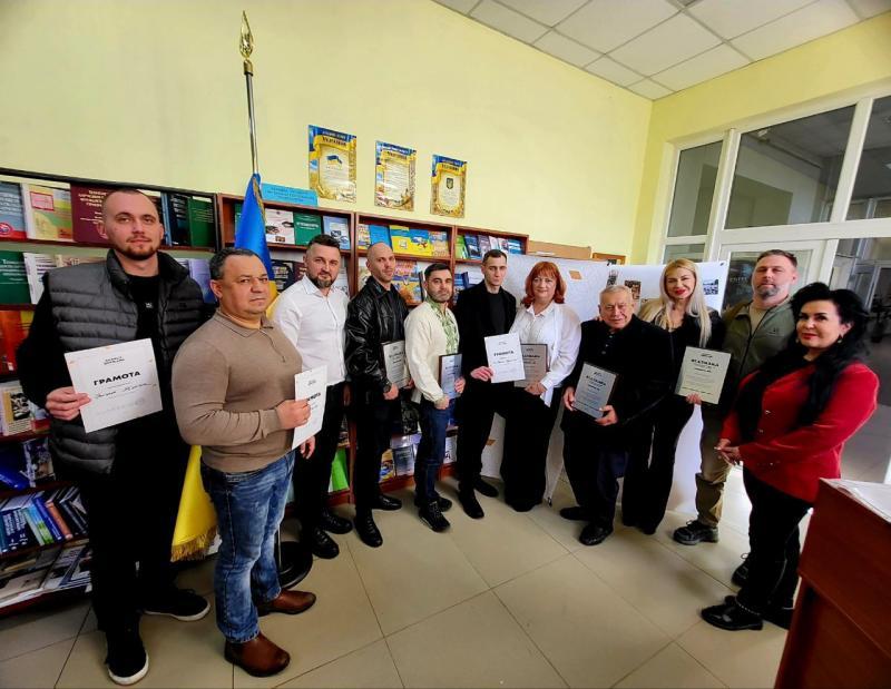 До річниці створення організації Закарпатський осередок ГО "Захист Держави" відзначив "Людей дії"