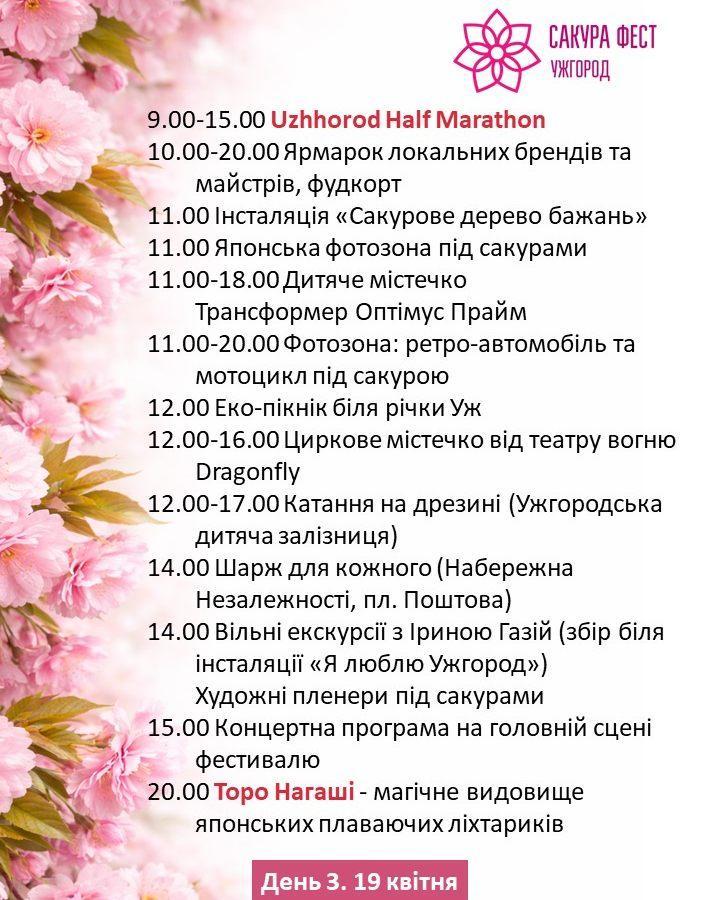 «Сакура Фест 2026» в Ужгороді: програма благодійного фестивалю