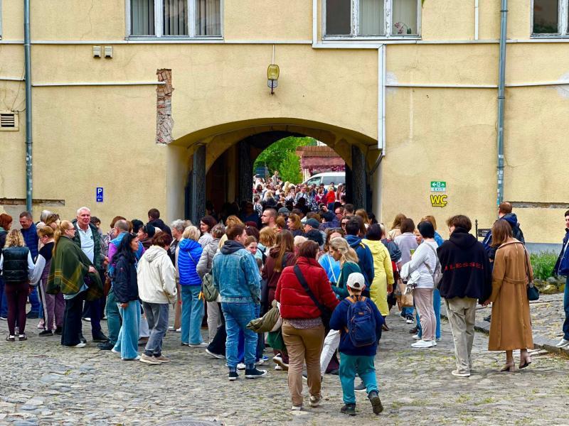 Понад 5,6 тисяч людей побували на «Бельтайні» в Ужгородському замку
