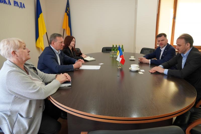 Богдан Андріїв зустрівся із новопризначеним Надзвичайним і Повноважним Послом Чеської Республіки в Україні Лубошем Весели