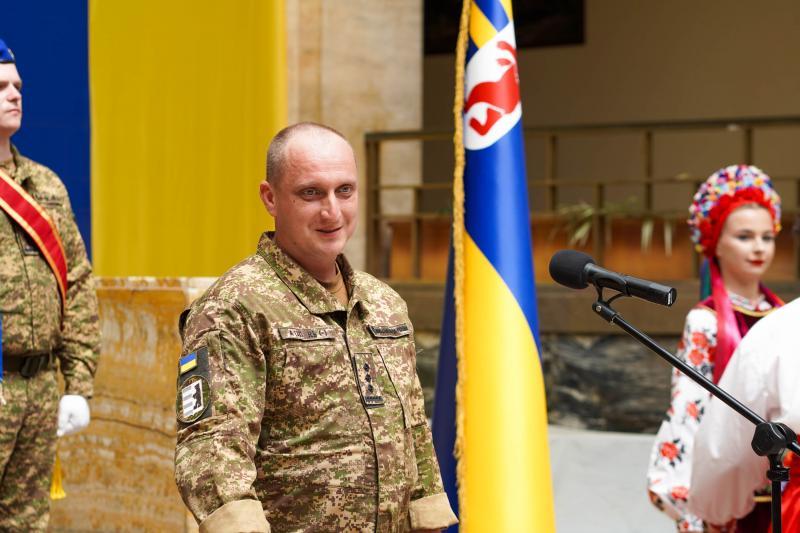 В Ужгороді нацгвардійців відзначили з нагоди Дня Конституції