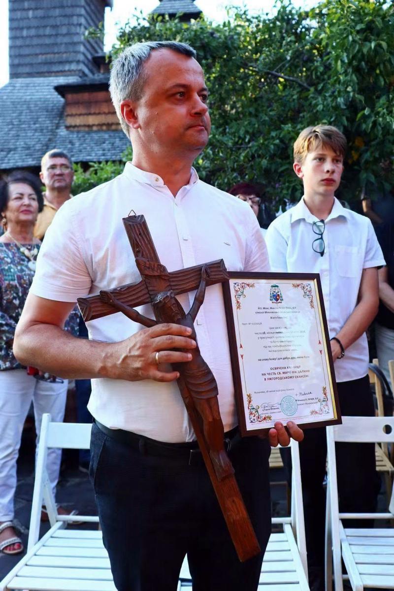 До Ужгородського скансену перенесли та відреставрували унікальну каплицю XIX століття