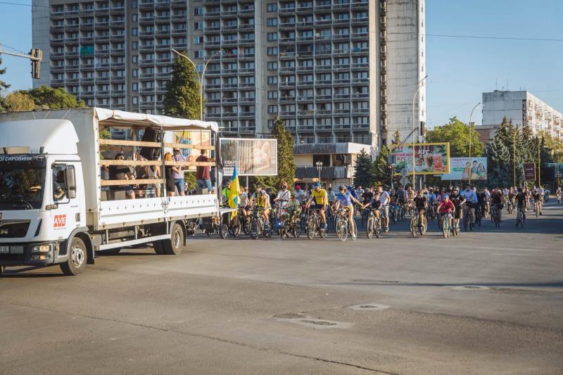 75 351 гривню зібрали в Ужгороді під час благодійного велозаїзду Big Сity Ride