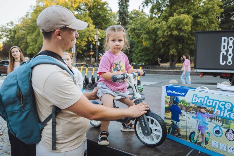 75 351 гривню зібрали в Ужгороді під час благодійного велозаїзду Big Сity Ride