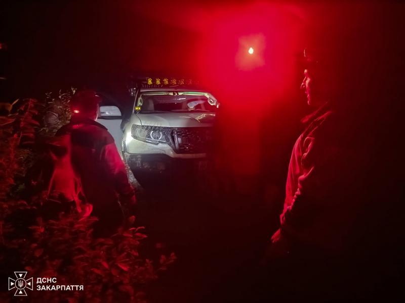Шукали за допомогою світлових ракет: на Тячівщині врятували грибника