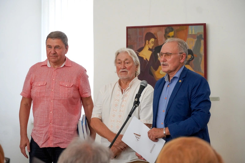 80 років мистецьких традицій: Богдан Андріїв привітав закарпатських художників із ювілеєм