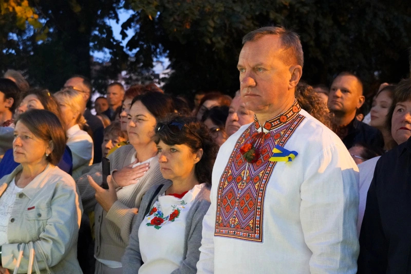 З молитвою за Україну: в Ужгороді зустріли 35-ту річницю Незалежності