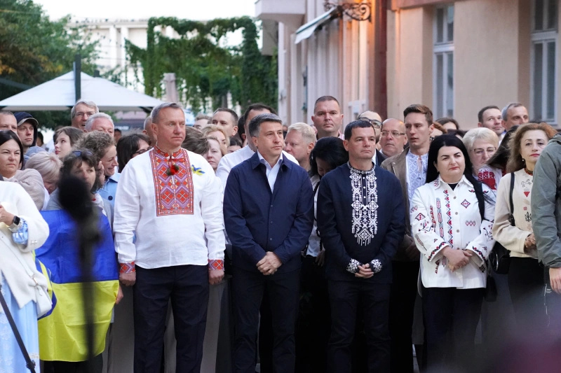 З молитвою за Україну: в Ужгороді зустріли 35-ту річницю Незалежності