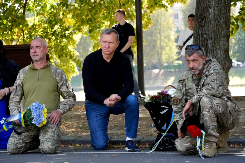 В Ужгороді попрощалися із полеглим захисником Сергієм Москалевичем
