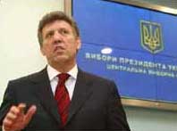 ЦВК не оголосила результатів першого туру