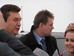 Візит В.Ф. Януковича на Закарпаття
