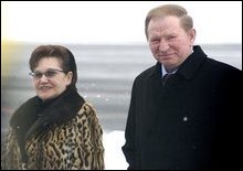 Кучма з дружиною приїхав на відпочинок у Карлови Вари