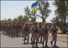 Перші українські миротворці залишають Ірак