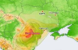 Неподалік Закарпаття знову стався землетрус
