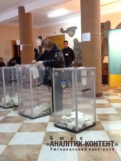 В Ужгороді все ще не підрахували голоси виборців на 100 відсотків