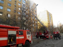 Пожежа в батоповерхівці Ужгорода!