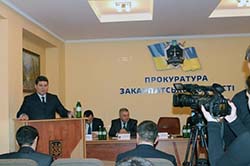 Прокурор області Володимир Корбань: "Тільки спільними зусиллями правоохоронцям вдасться ефективно протидіяти проявам корупції" 