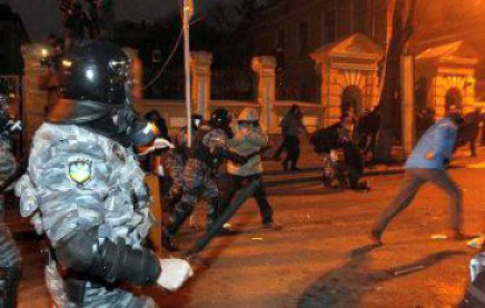 Під час протистояння беркутівців не залишало відчуття, що потрапили у середньовіччя