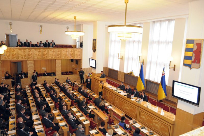 В обласній раді вкотре утворили депутатську групу "Народна рада Закарпаття"