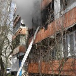 В Ужгороді рятувальники за годину локалізували пожежу у 5-ти поверховому будинку