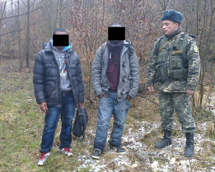 Нігерієць, гвінеєць та двоє грузинів не здолали закарпатські рубежі