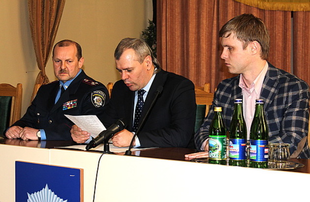 Нового керівника Закарпатської міліції офіційно представили колективу (фото)