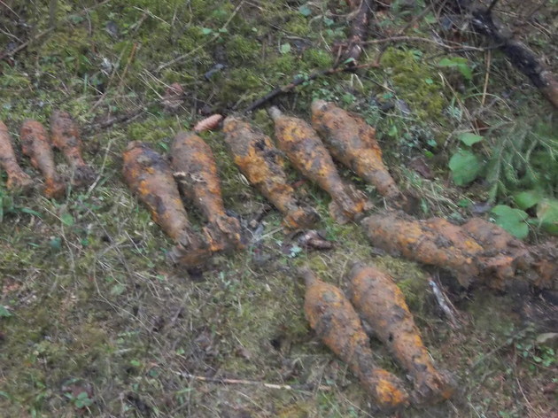 На Воловеччині вилучили та знищили 56 мінометних мін