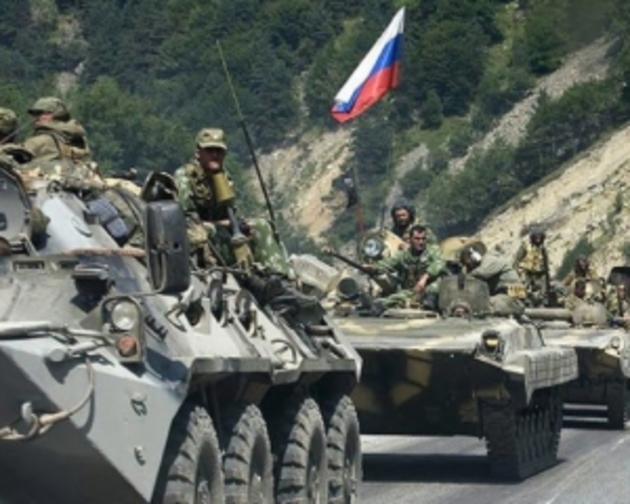 На Сході країни в’їхали танки з російськими прапорами (відео)