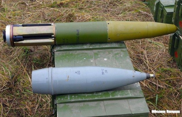 На Берегівщині знайшли два артилерійські снаряди сучасного виробництва