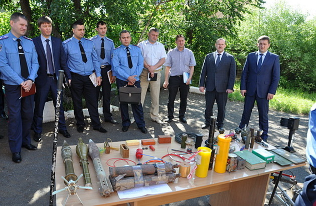Ужгородська міліція побачила вибухівку