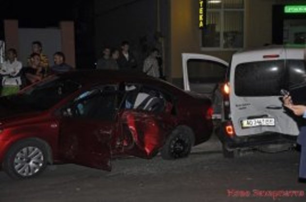 У Хусті сталася потрійна аварія