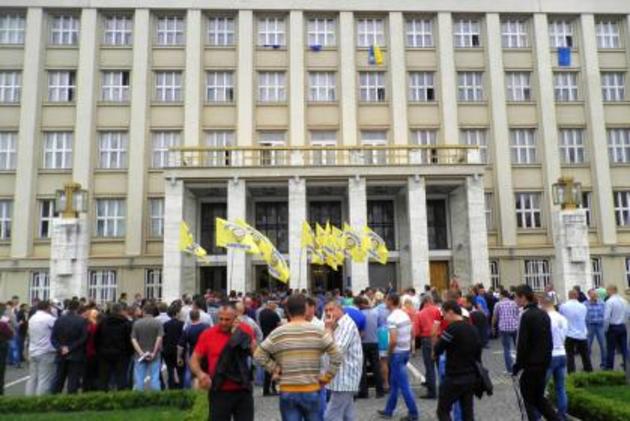 Завтра новий мітинг під ОДА