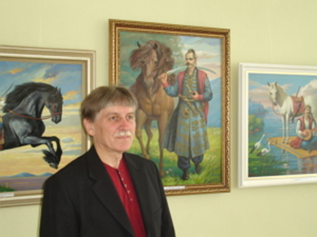 Ужгородський маестро Сергій Глущук дивує ...вірою в Україну! 