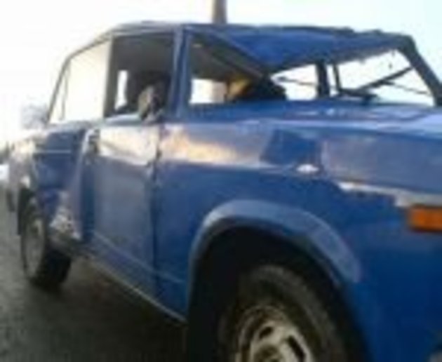 Берегівські злодії невпорались з керуванням авто і перекинулись у кювет