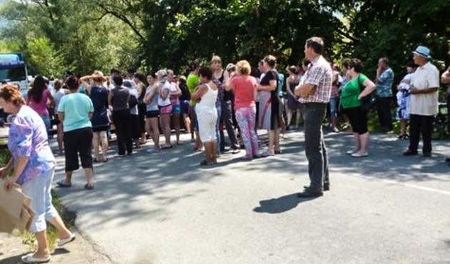 Мітинг проти мобілізації «перебрався» на Рахівщину