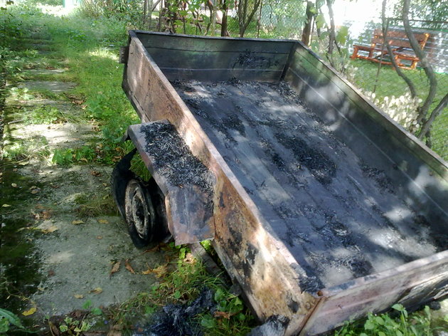 На Іршавщині посеред села загорілося сіно