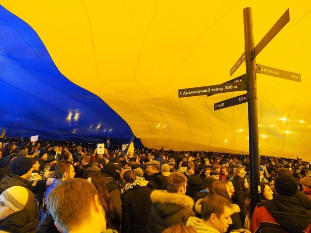 Після повалення режиму Януковича протестна активність в Україні залишається високою - дослідження 