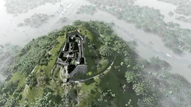 Хустський замок відтворили у 3D (фото, відео)