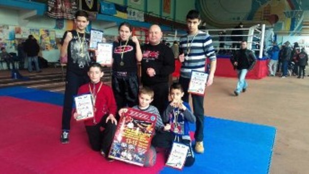 Квартет ужгородців став всеукраїнськими чемпіонами з кікбоксингу