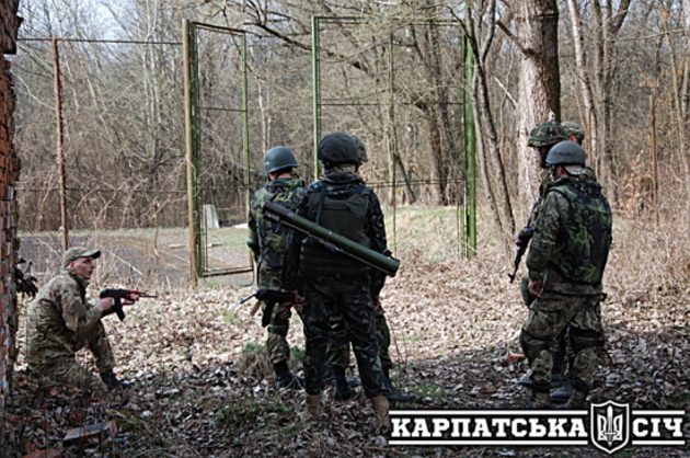 Бойова група січовиків-спецпризначенців повернулась на терени Закарпаття (ФОТО)