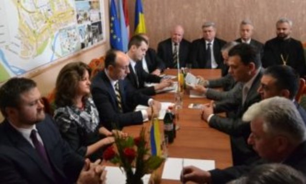 Румунська делегація побачила, як урядують на Тячівщині (ФОТО)