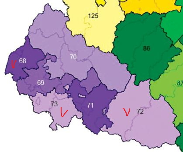 Як працюється одномандатним депутатам із виборчих округів 68, 72 та 73?