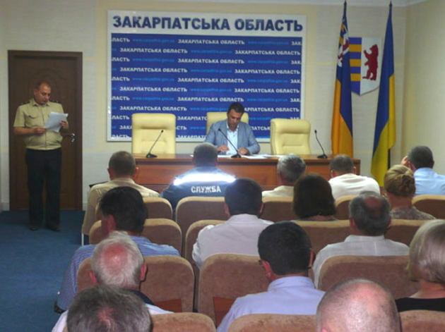 Про запобігання надзвичайним і техногенним ситуаціям говорили в обласному «Білому домі»