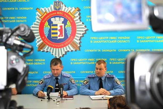 Криміногенна ситуація на Закарпатті за останні сім днів